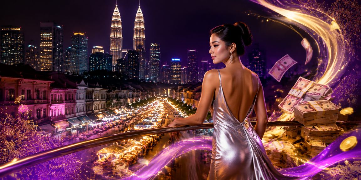Paparan bonus cashback platform f700 berlatarkan Kuala Lumpur