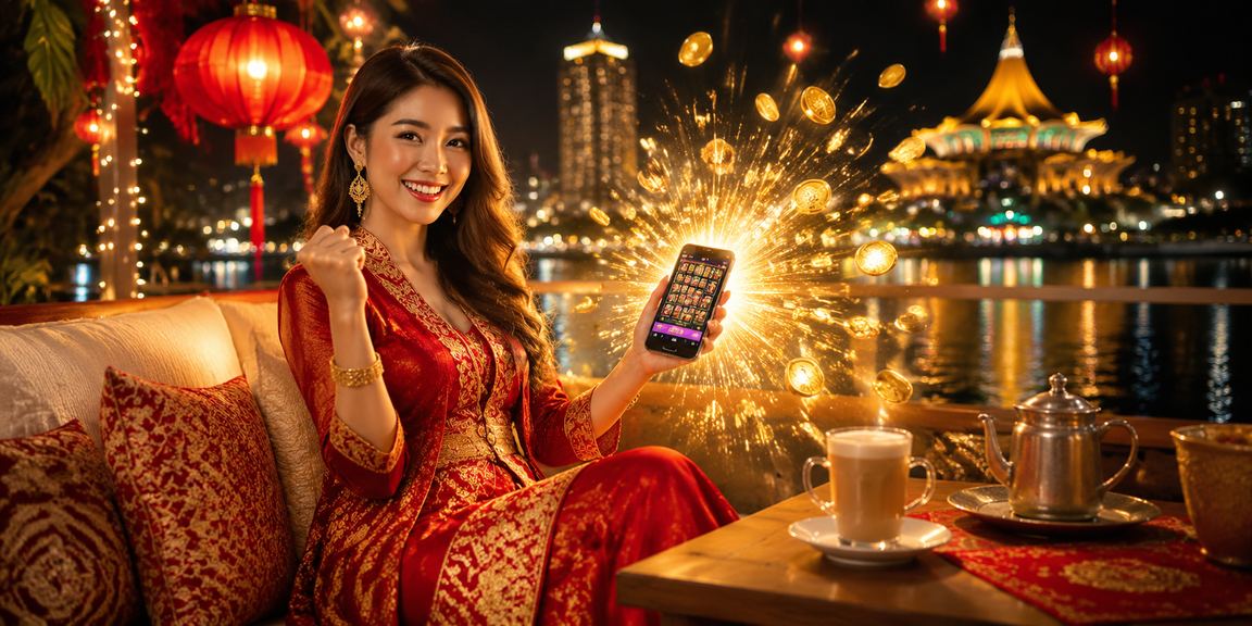Paparan platform loteri mudah alih Kuching pada telefon pintar melalui f700