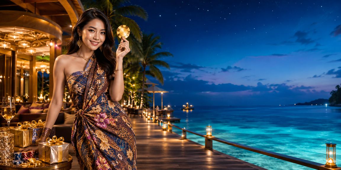 Suasana hiburan kasino Sabah dengan corak batik dalam platform loteri f700
